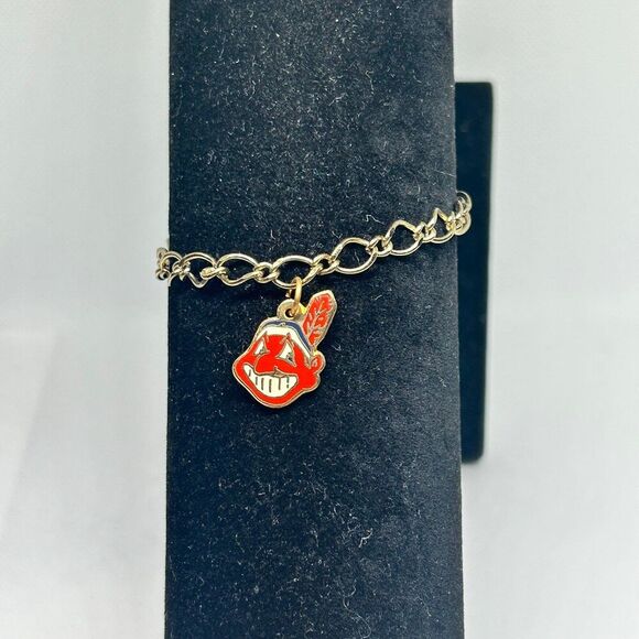 Vintage MLB Cleveland Indians Bracelet 1994 - Picture 1 of 6